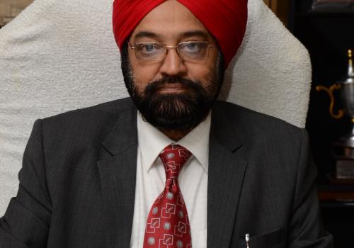Vice Chancellor Gurdip Singh. Joined RMLNLU on 03rd May 2013