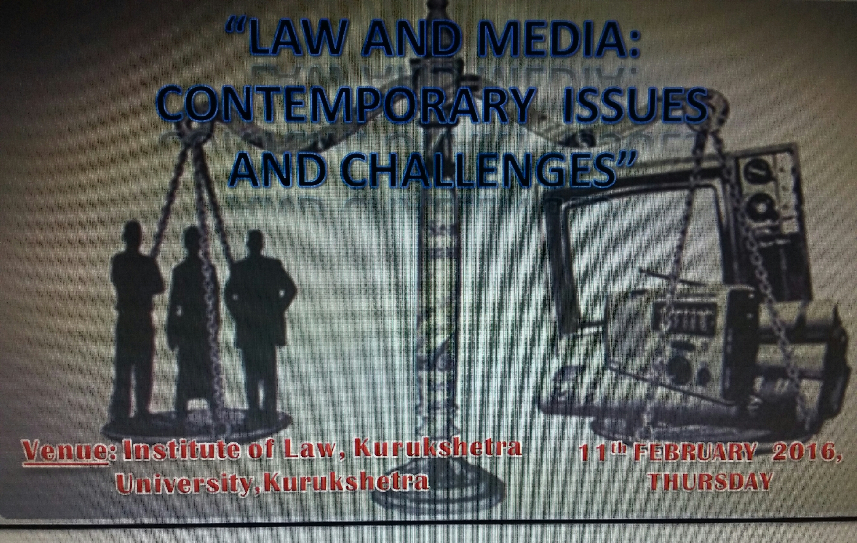 2nd National law Seminar on Law and Media