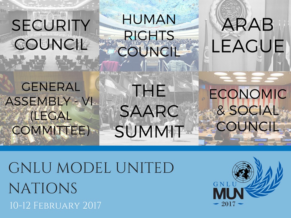 GNLU Model United Nation 2017