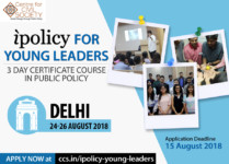 Public policy course in Delhi by CCS