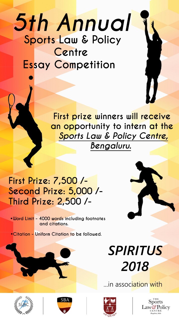 NLSIU Sports Law Essay Competition 2018