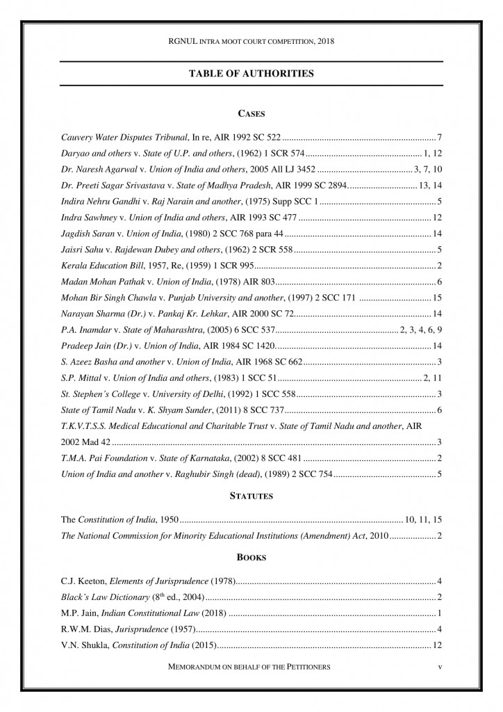 moot memo, moot court memorial, moot memorial formatting