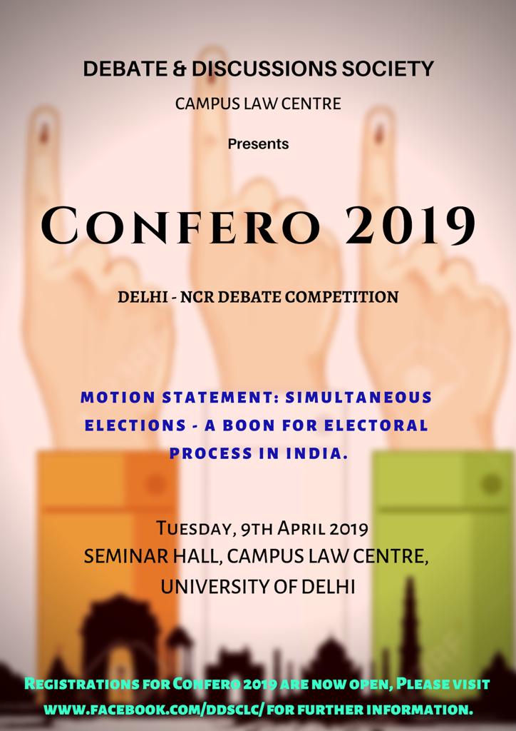 Delhi University Confero Debate
