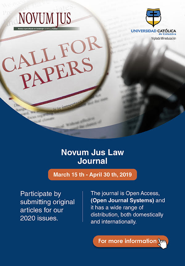 Novum Jus Law Journal