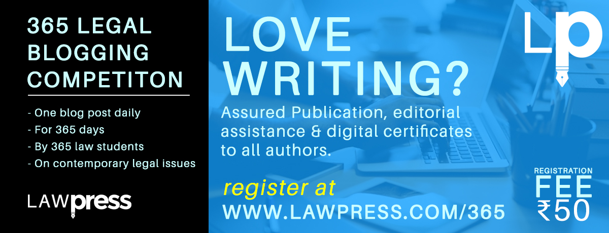 365 Legal Blogging Competition