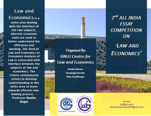 GNLU Centre for Law and Economics Essay Competition on Law and Economics