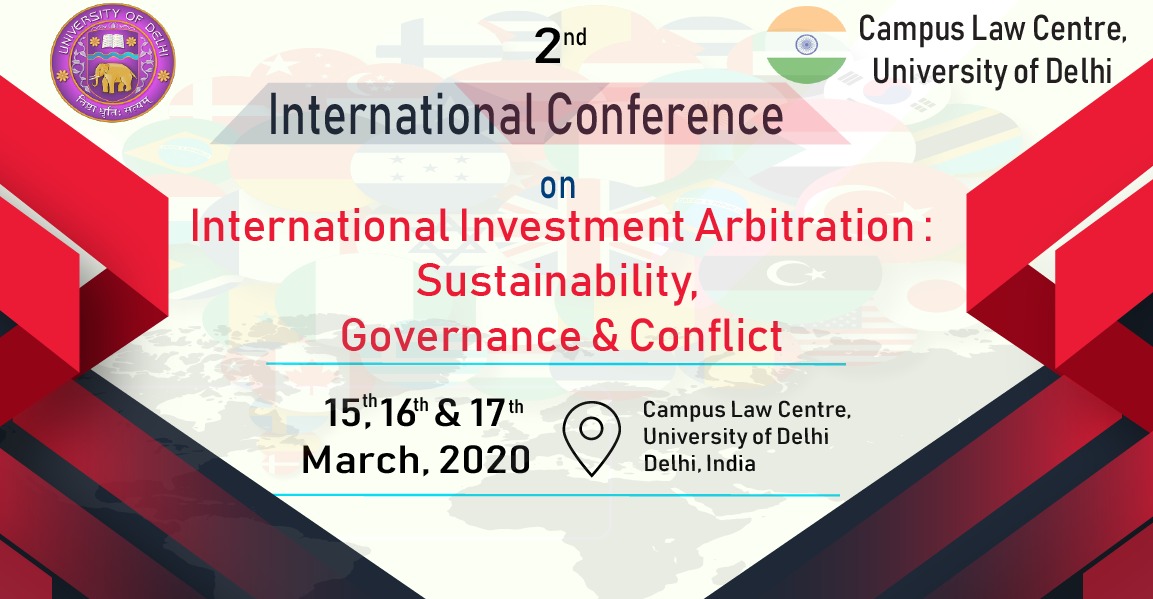 Conference on International Investment Arbitration at Campus Law Centre