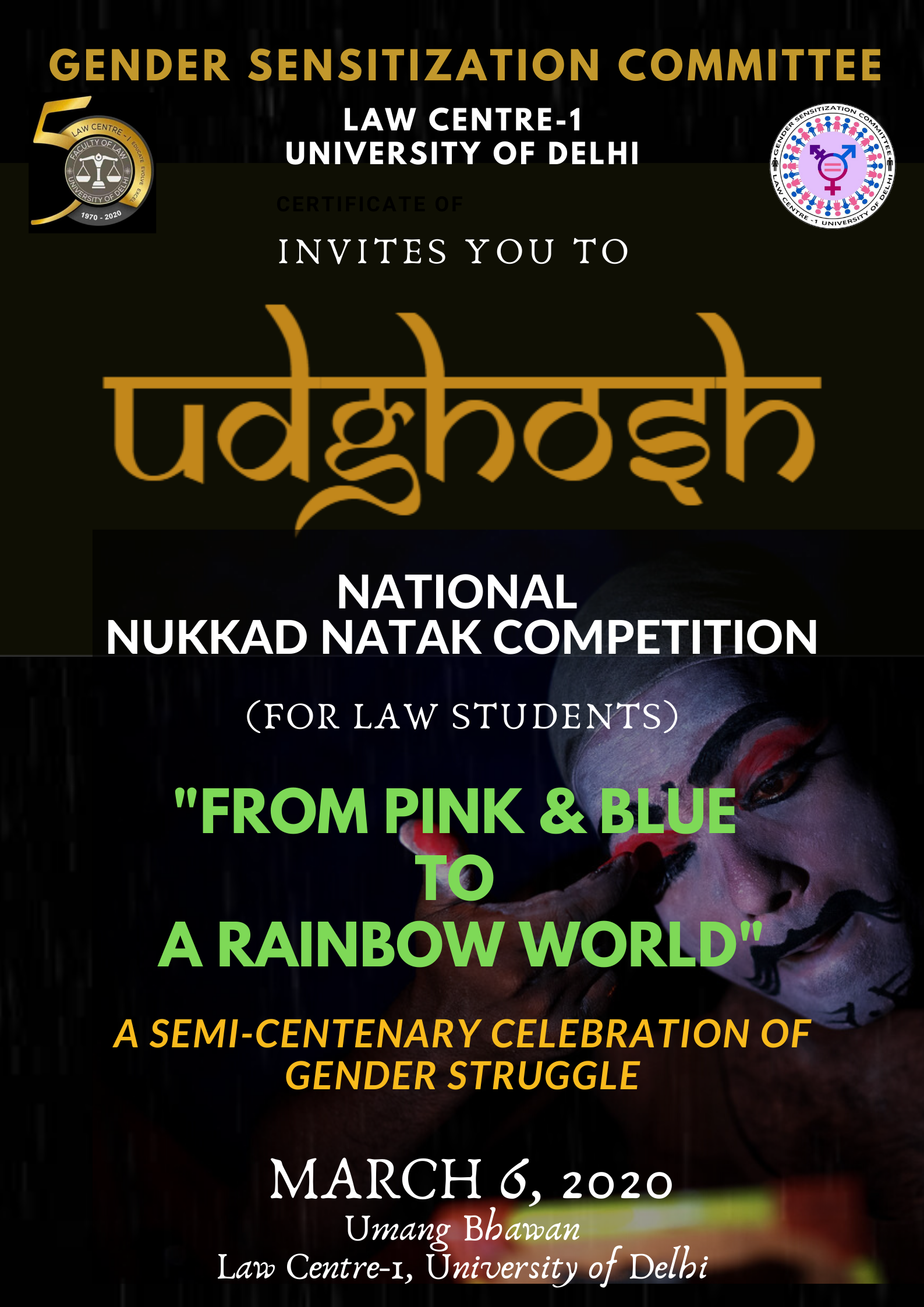 Nukkad Natak Competition at University of Delhi