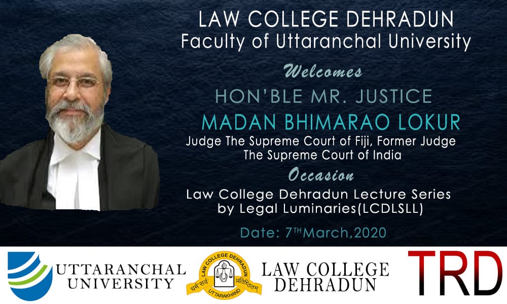 Seminar on Constitutional Law at Law College, Dehardun