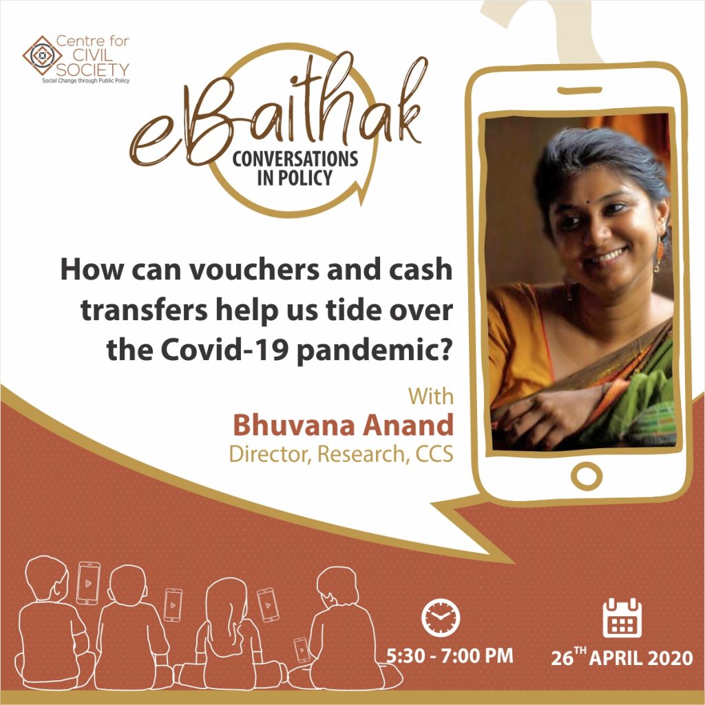 webinar on vouchers and cash transfer during COVID19