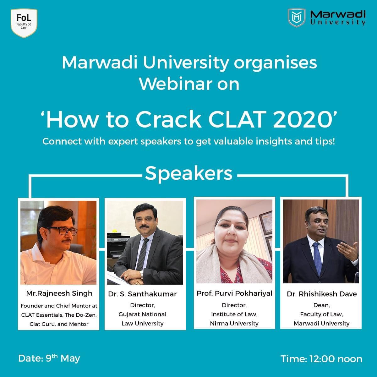 Marwadi University Webinar